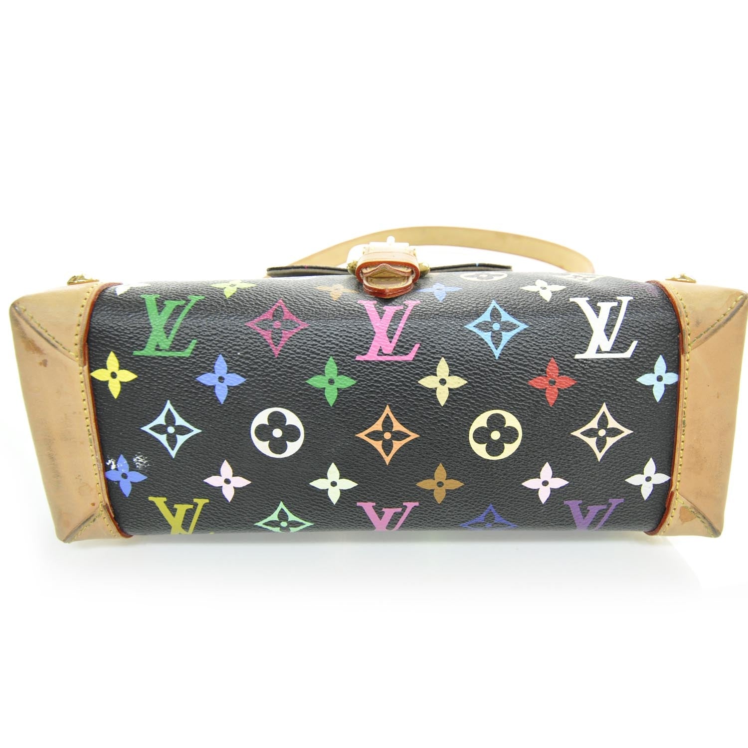 Louis Vuitton Monogram Multicolor Eliza Black 6 of 10
