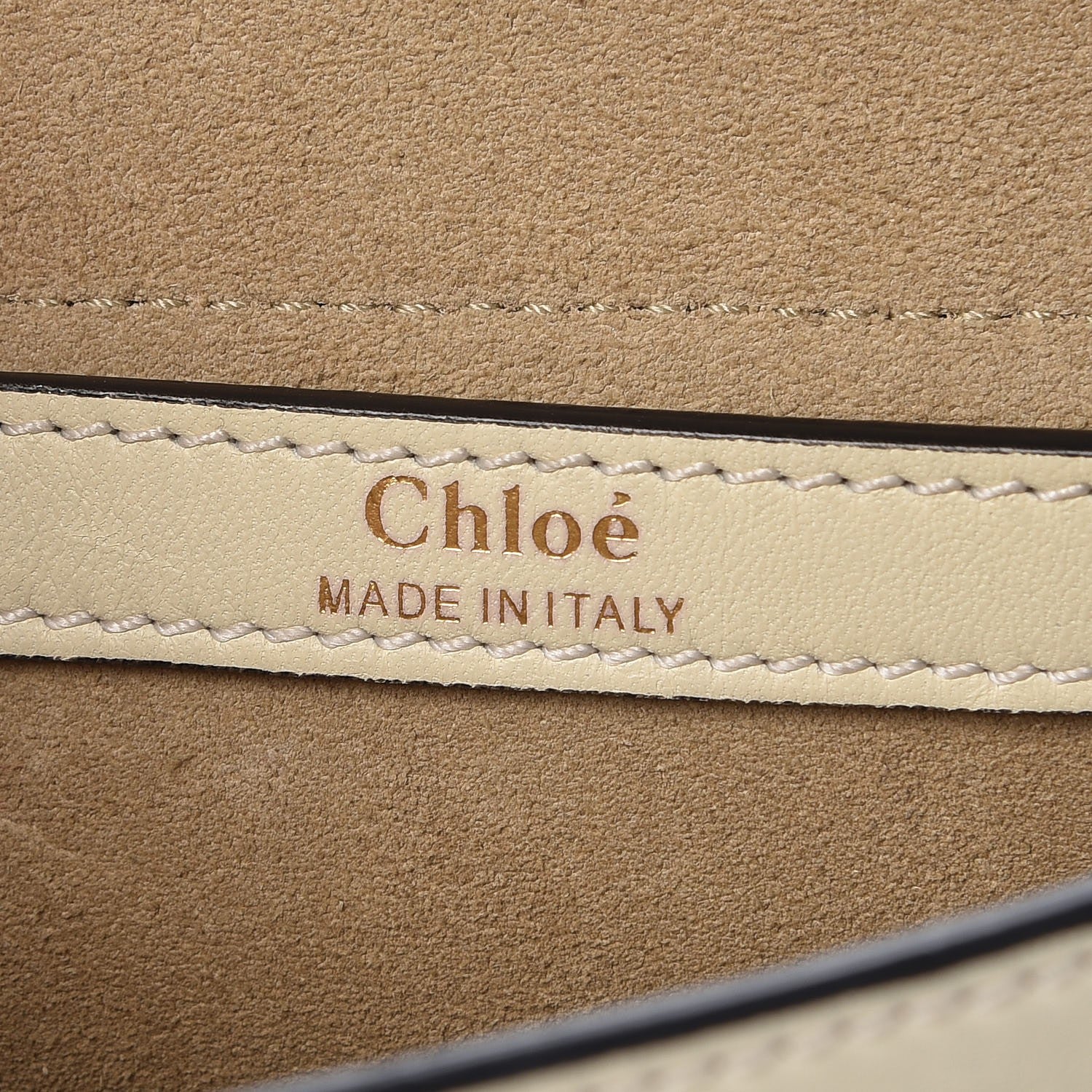 Chloe Calfskin Small Hudson Shoulder Bag Lace White 6 of 8