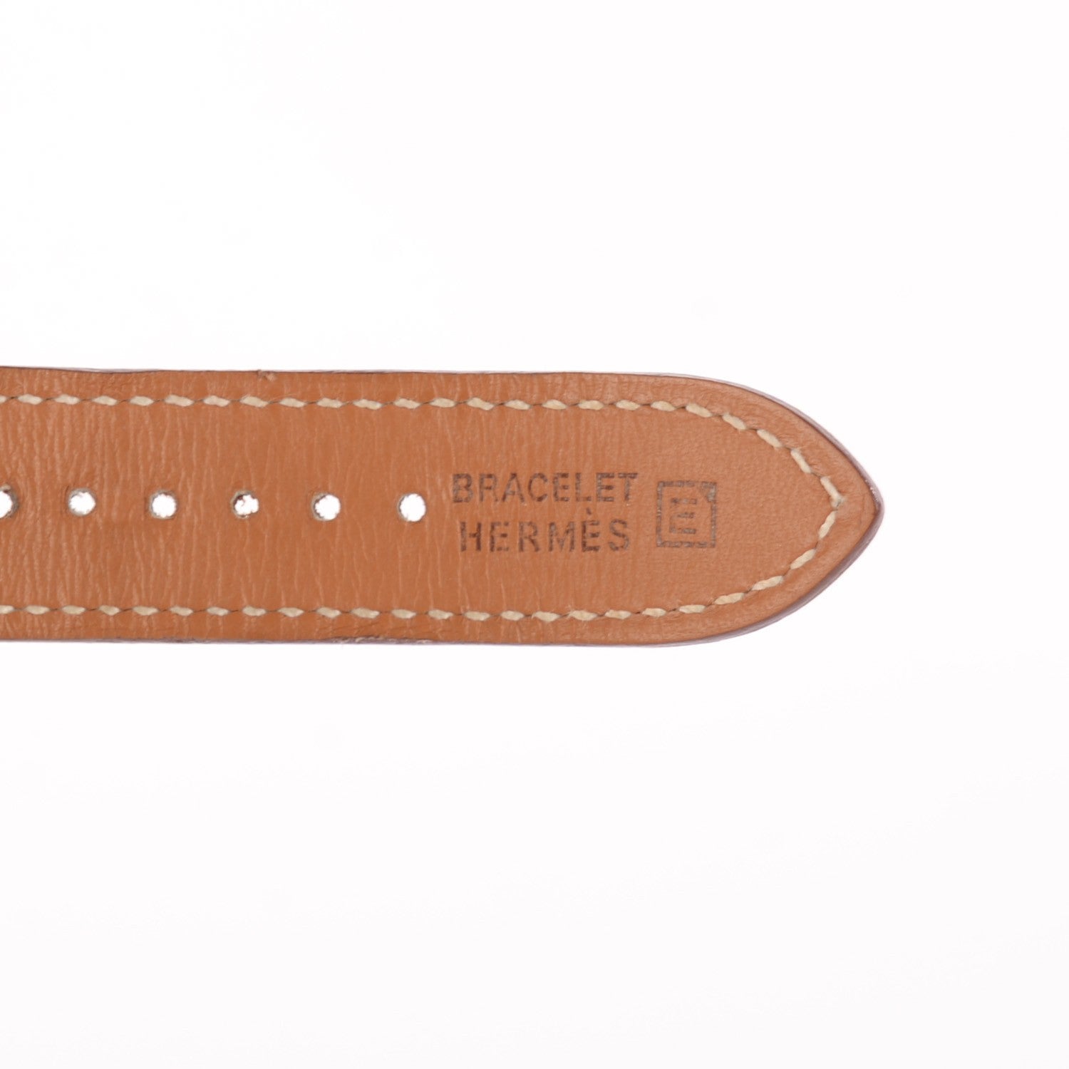 Hermes Stainless Steel Epsom 26mm Heure H Hour Quartz Watch Gold 3 of 6