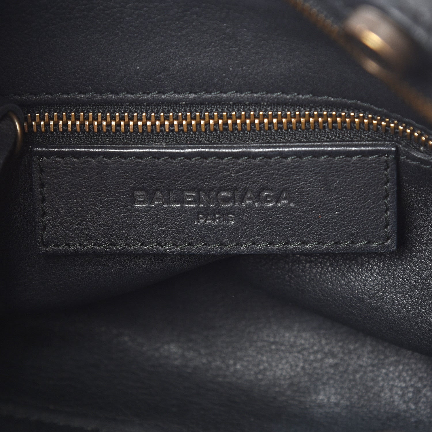 Balenciaga Veau Soyeux Perforated Blackout Hardware S City Black 6 of 14