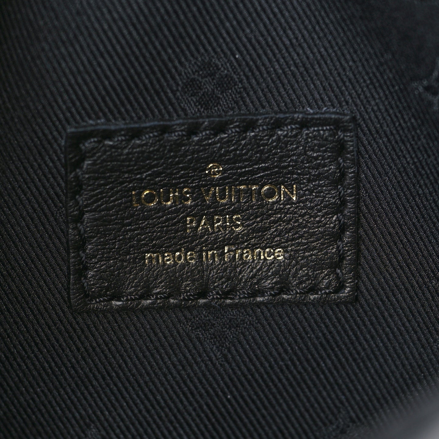 Calfskin Bubblegram Over The Moon Black