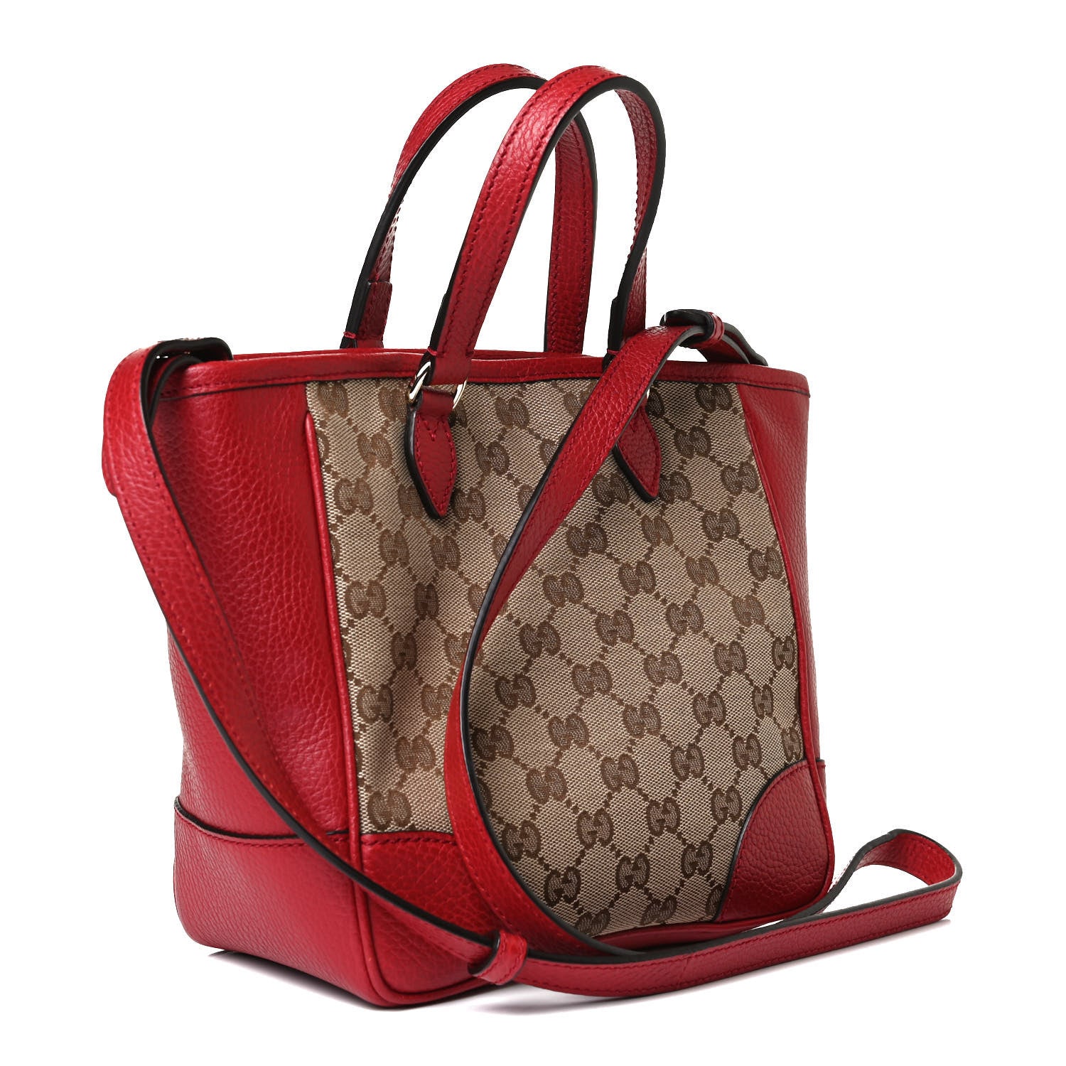 Gucci Monogram Small Bree Tote Red 3 of 13