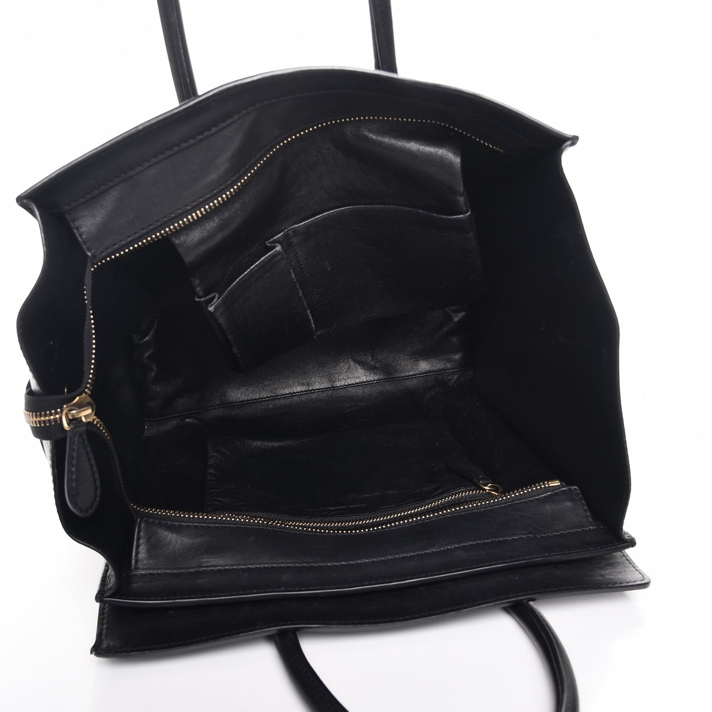 Smooth Calfskin Mini Luggage Black