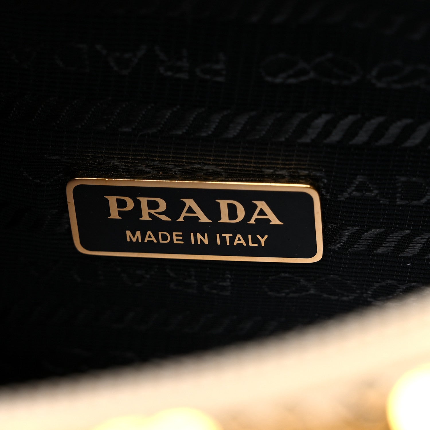 Prada Paillettes Sequin Mini Re-Edition 2000 Bag Platino Black 6 of 8
