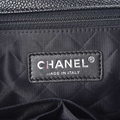 Chanel Tweed Trip Top Handle Flap Black 6 of 10