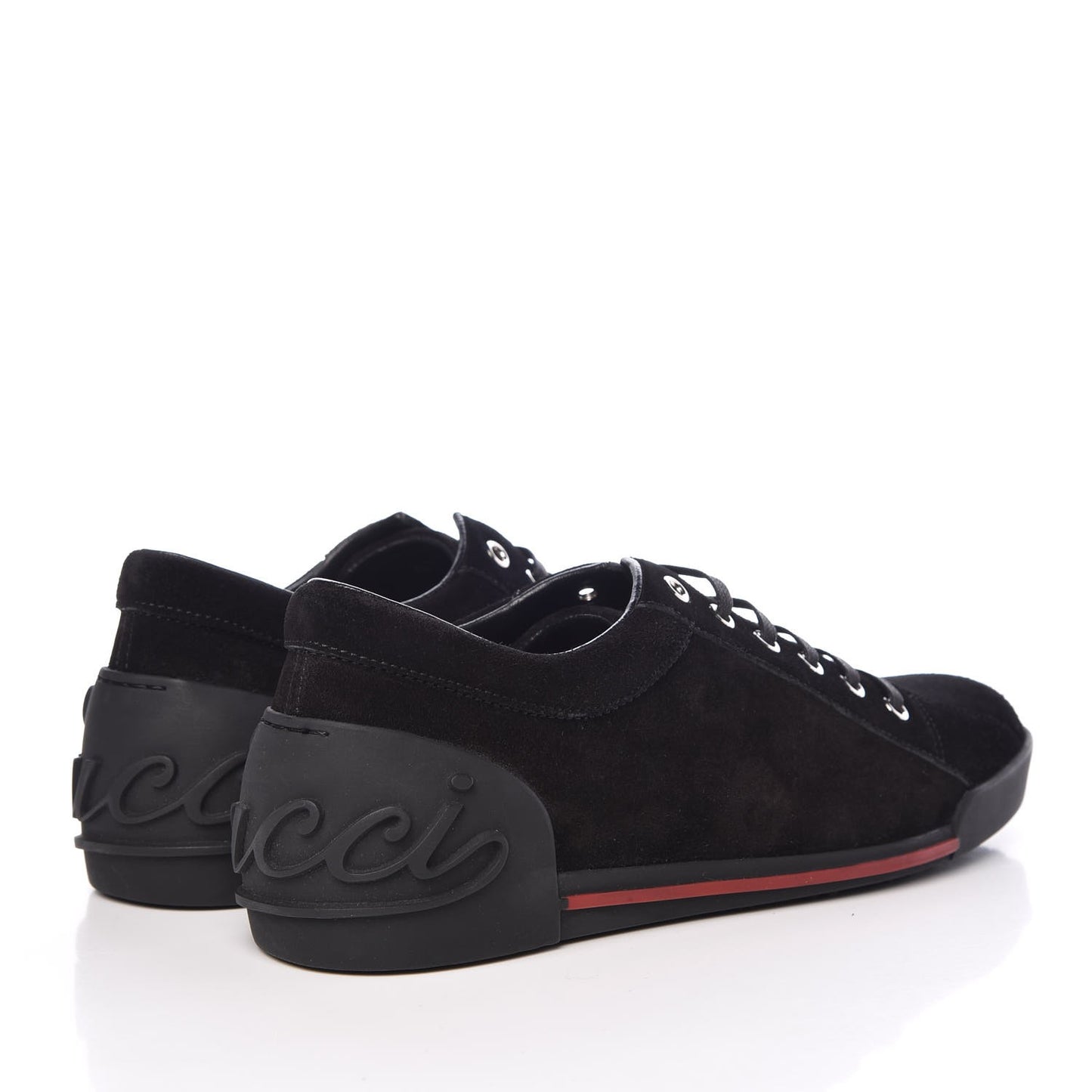 Softy Tek Suede Womens Low Top Sneakers 39.5 Black