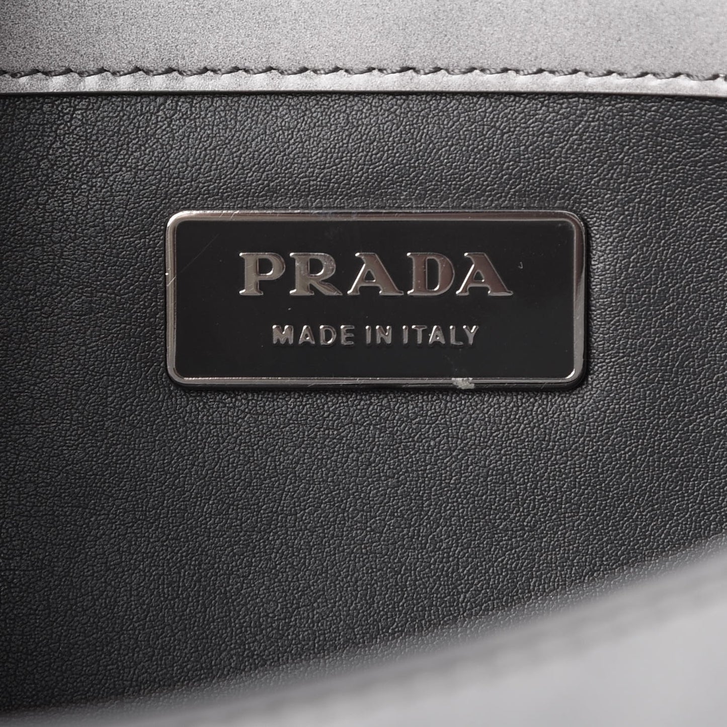 Spazzolato Sound Shoulder Bag Grigio