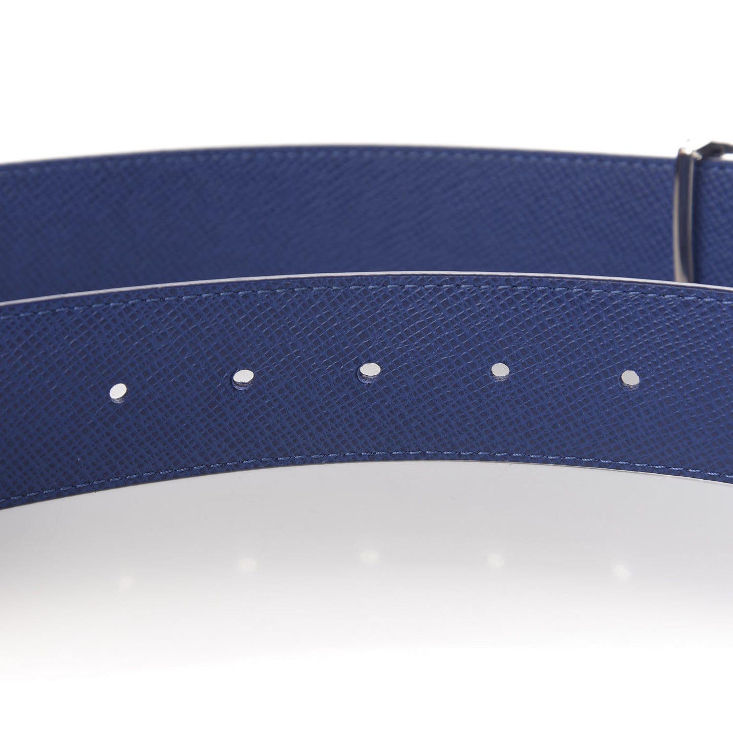 Monogram 40mm Reversible LV Initiales Belt 95 38 Cobalt Blue
