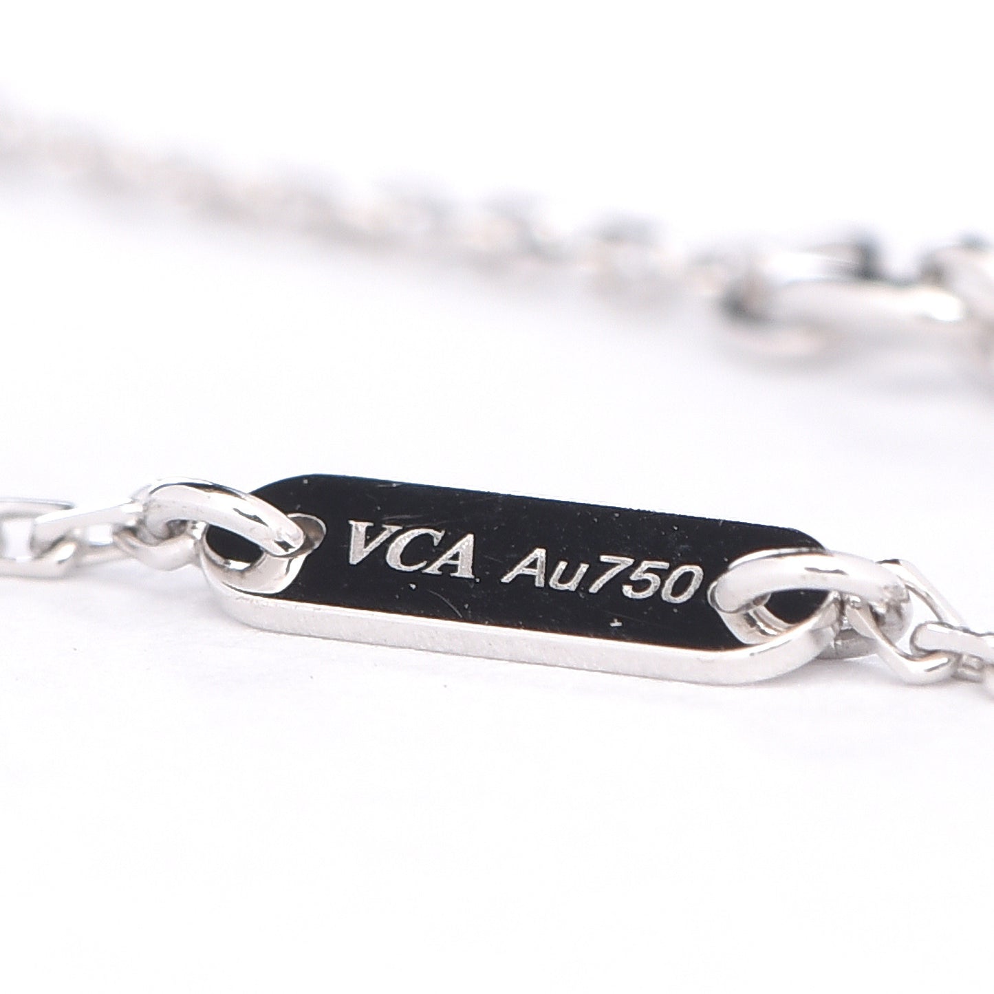 18K White Gold Turquoise Sweet Alhambra Butterfly Bracelet