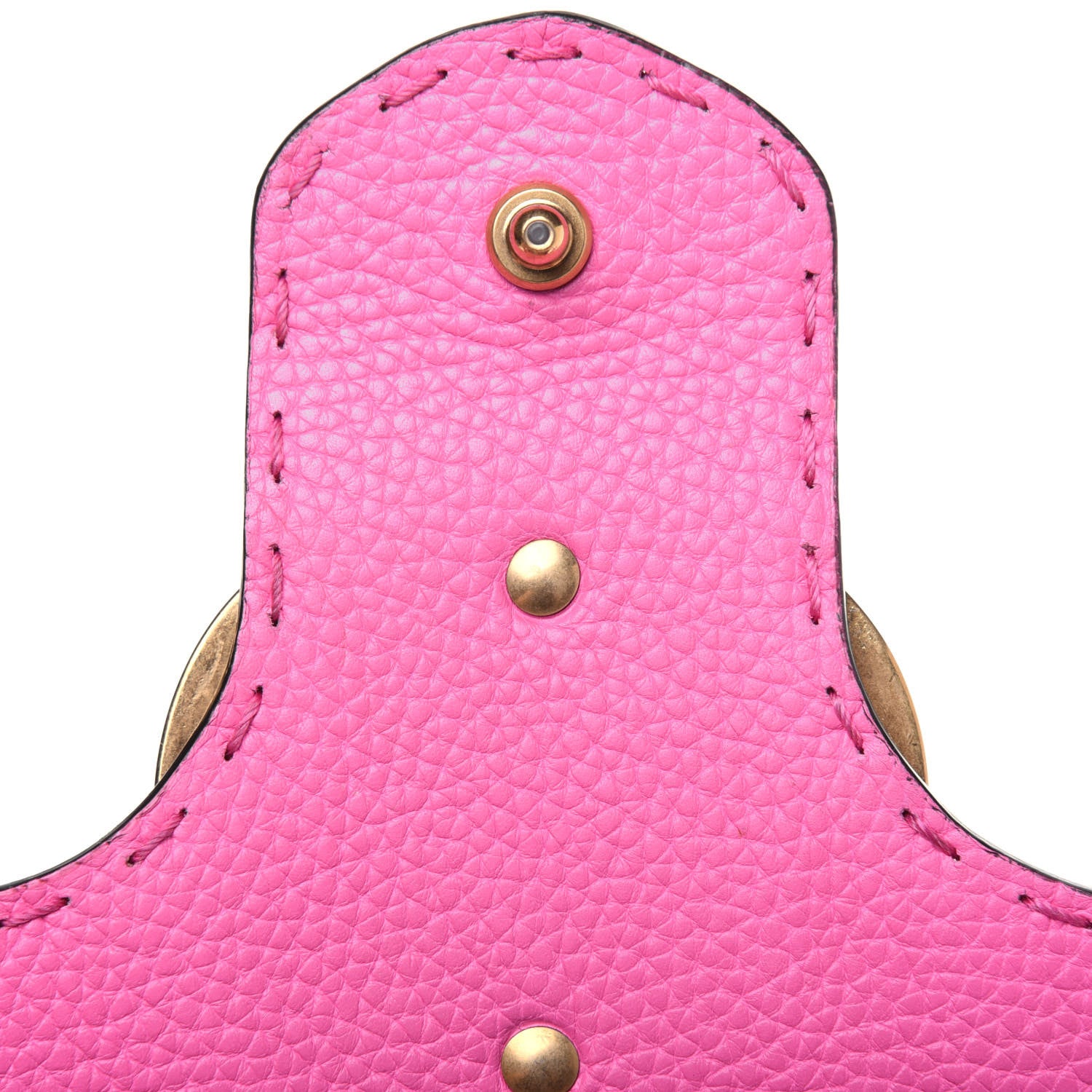 Gucci Calfskin Small GG Marmont Top Handle Bag Pink Tropical Flower 15 of 24