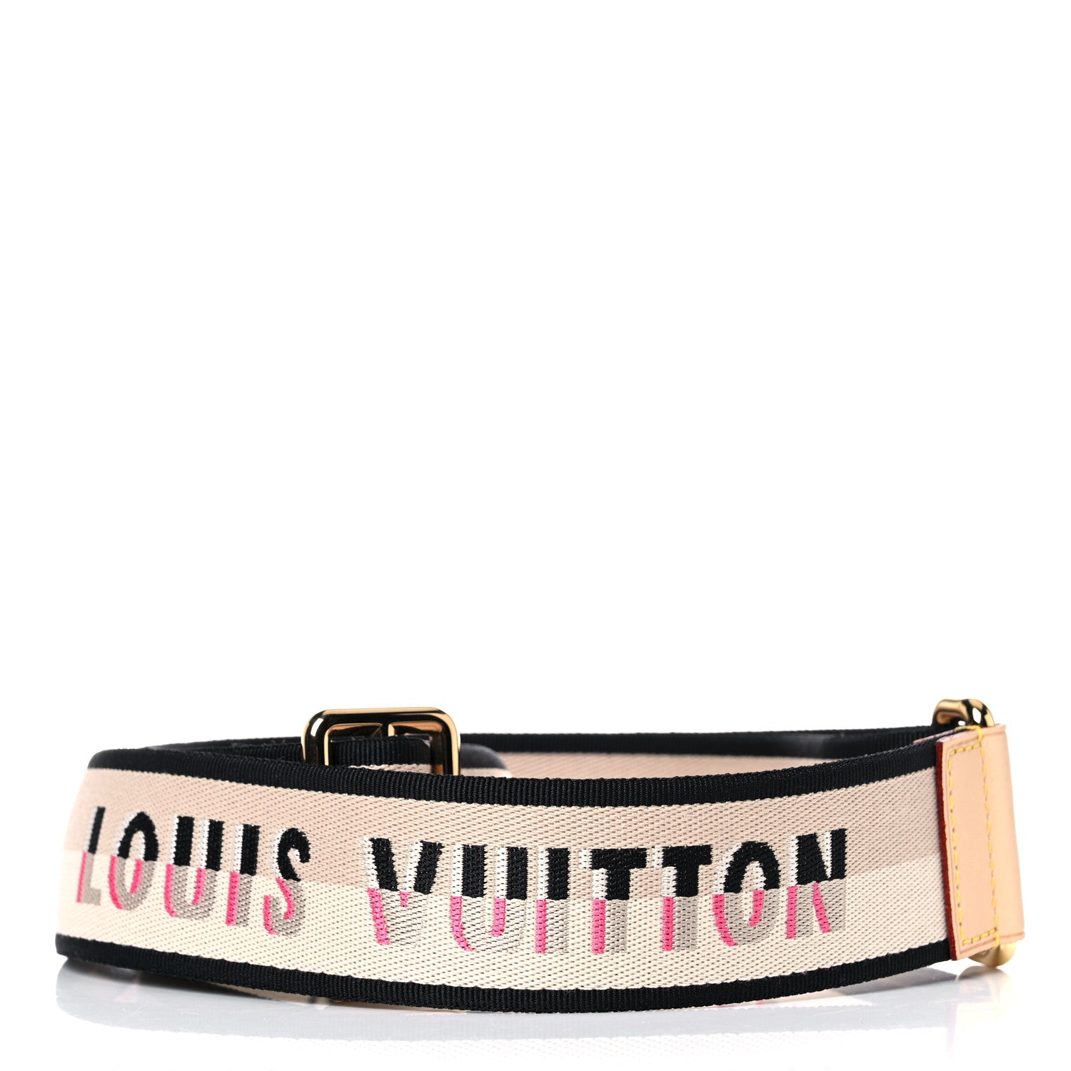 Louis Vuitton Jacquard Speedy Bandouliere 20 Shoulder Strap Black 2 of 8