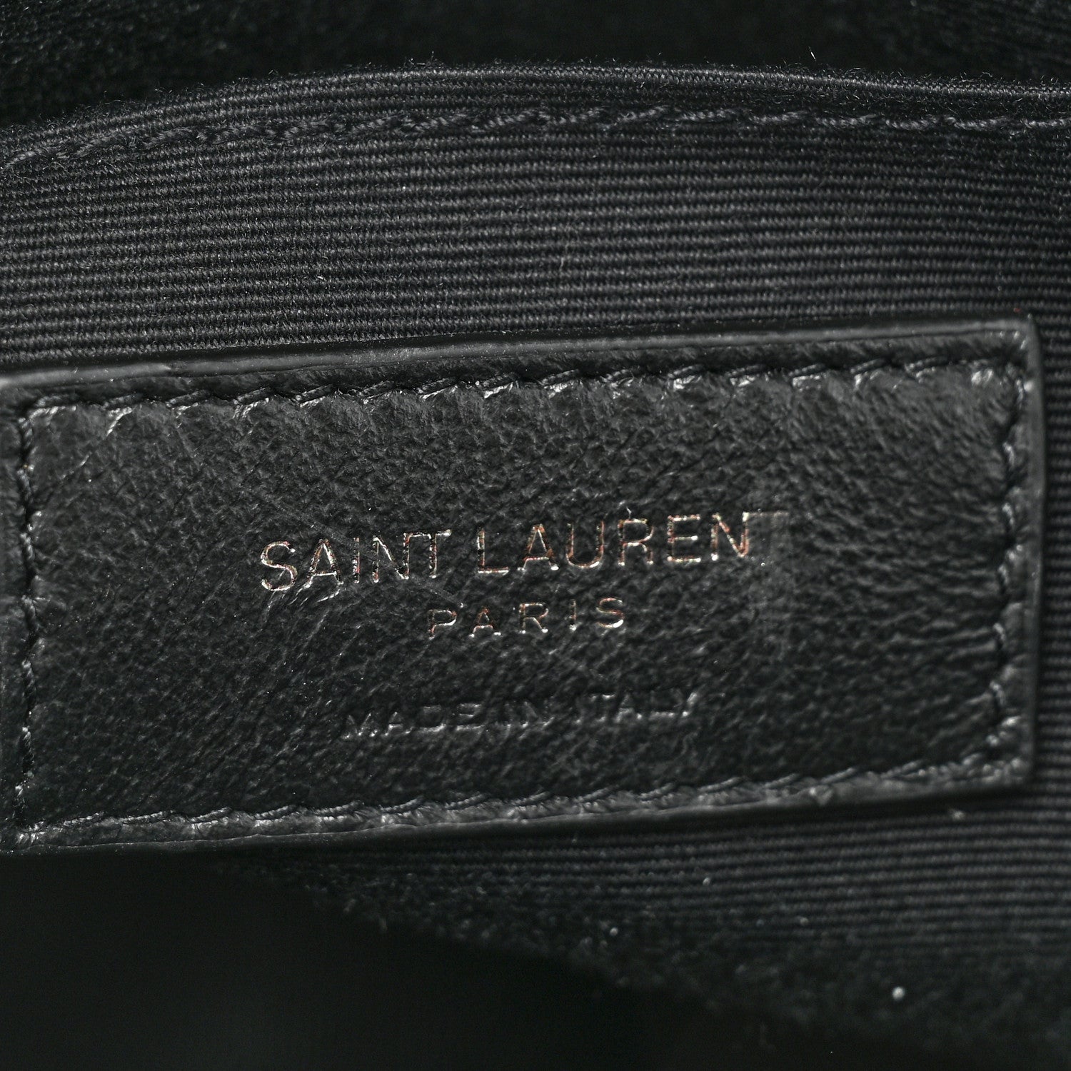 Saint Laurent Calfskin Matelasse Monogram Lou Camera Bag Granite 6 of 14