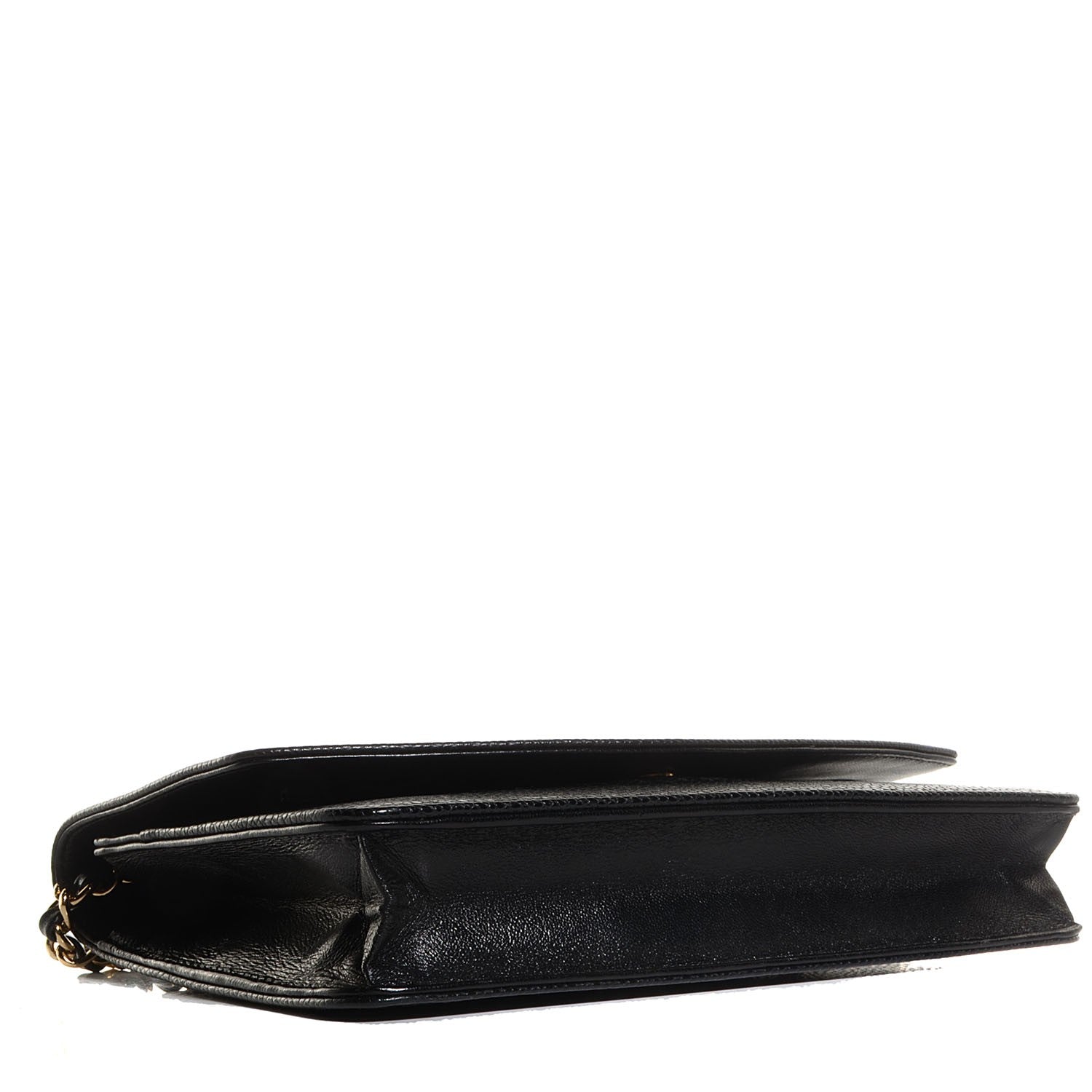 Chanel Caviar Timeless CC Wallet on Chain WOC Black 4 of 8