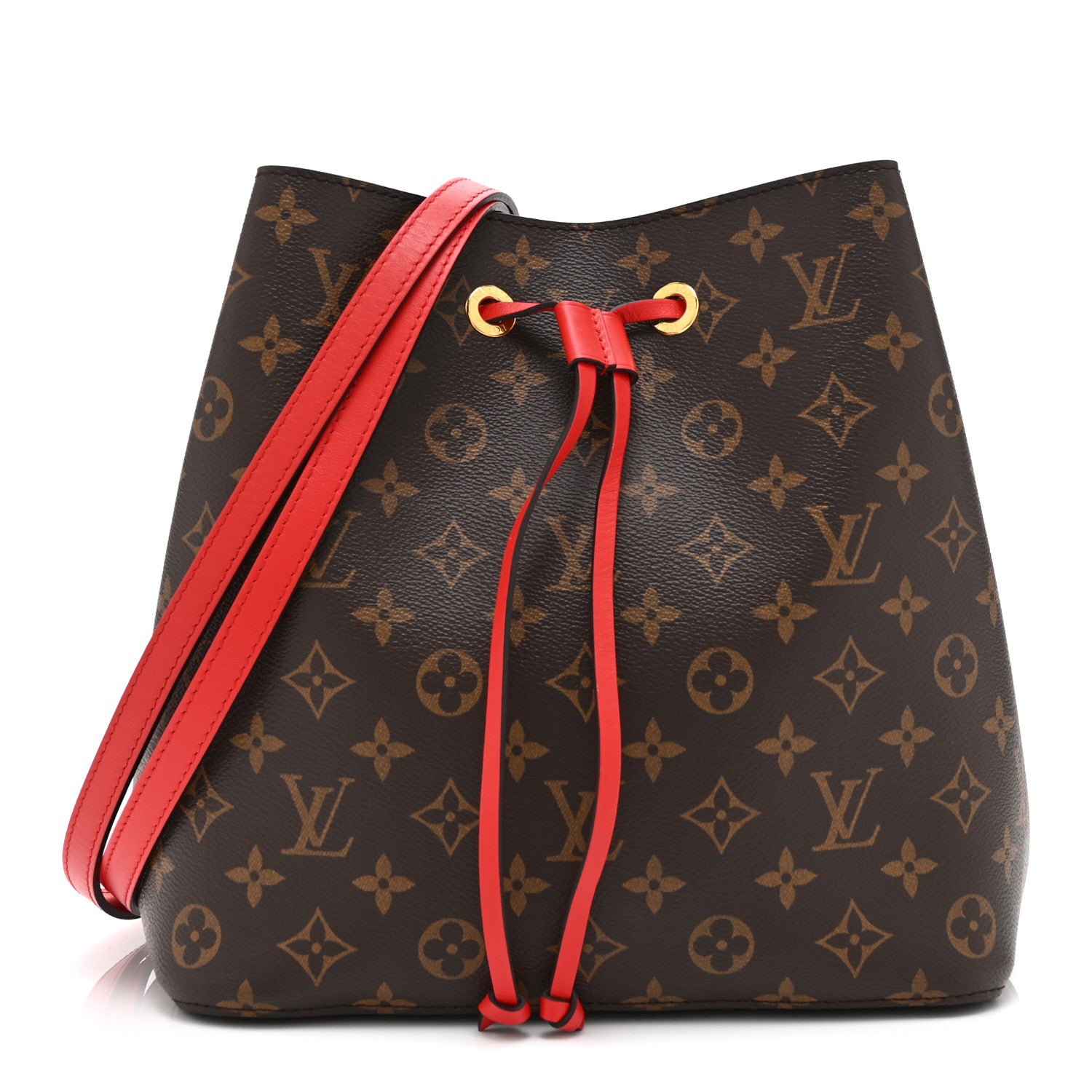 Louis Vuitton Monogram Neonoe MM Coquelicot 1 of 11