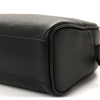 Salvatore Ferragamo Calfskin Travel Camera Crossbody Bag Black 10 of 10