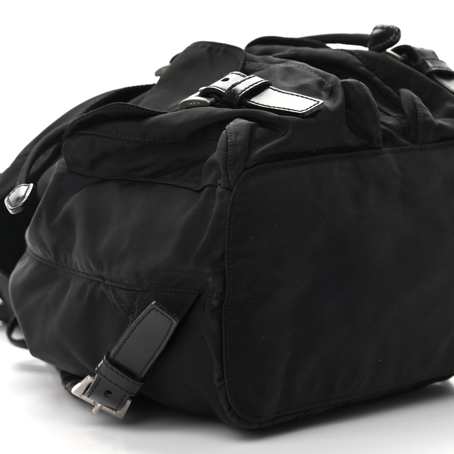 Tessuto Nylon Vela Small Backpack Black