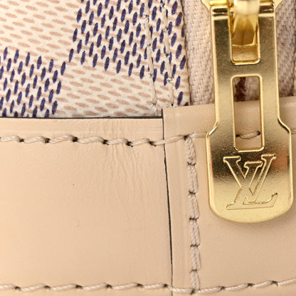 Louis Vuitton Damier Azur Braided Alma BB 15 of 19