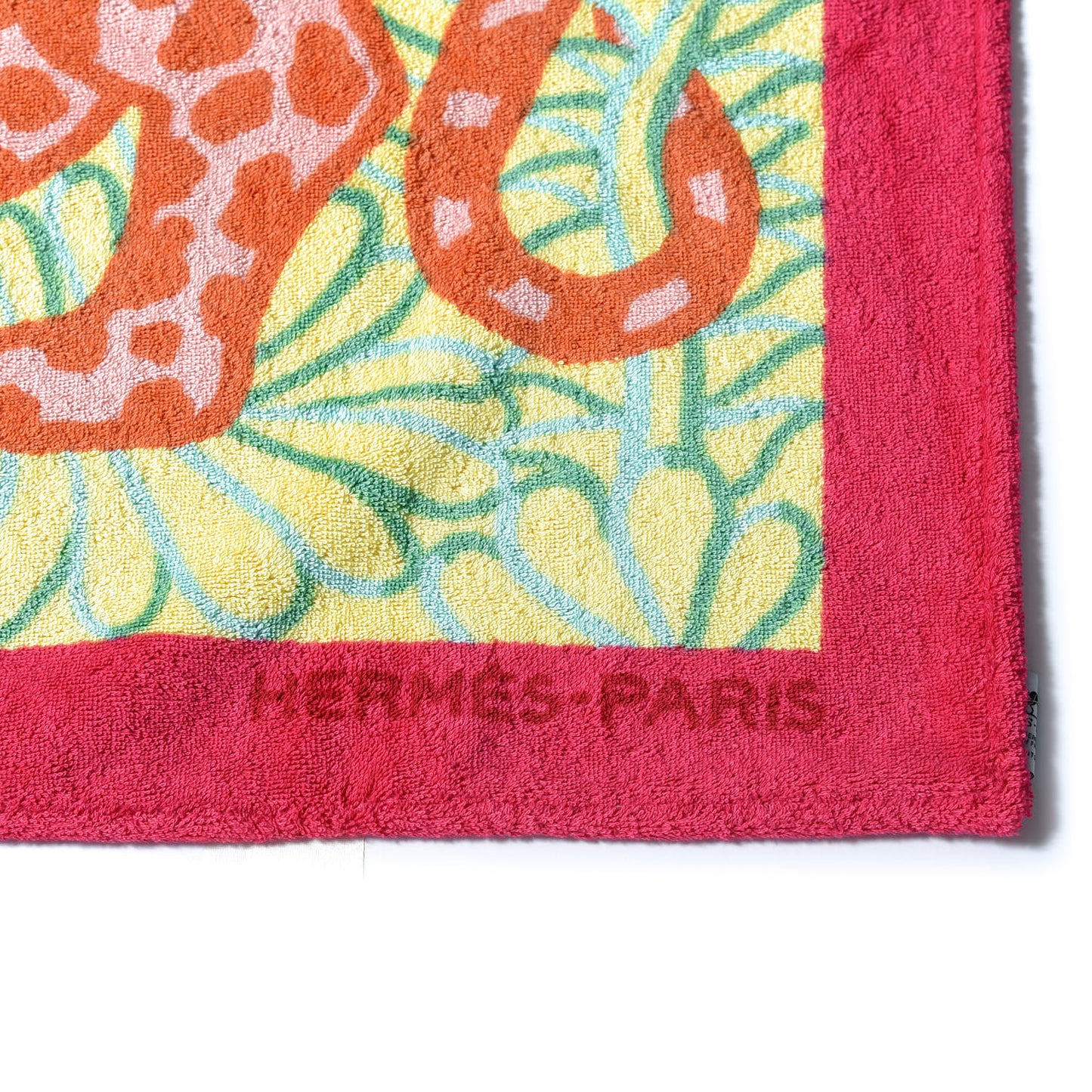 Cotton Terry Leopard Beach Towel