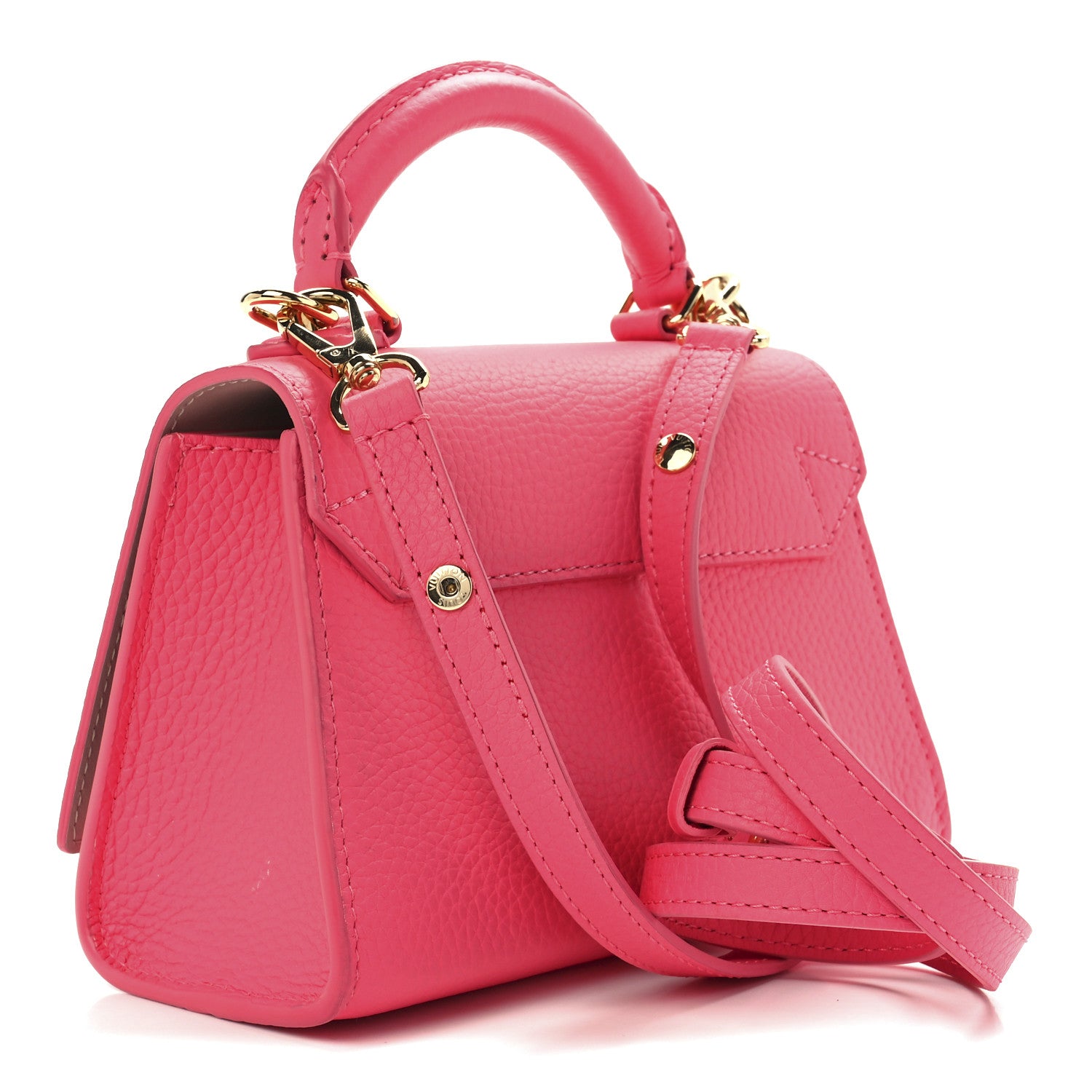 Louis Vuitton Taurillon Twist One Handle BB Dragon Fruit 4 of 12