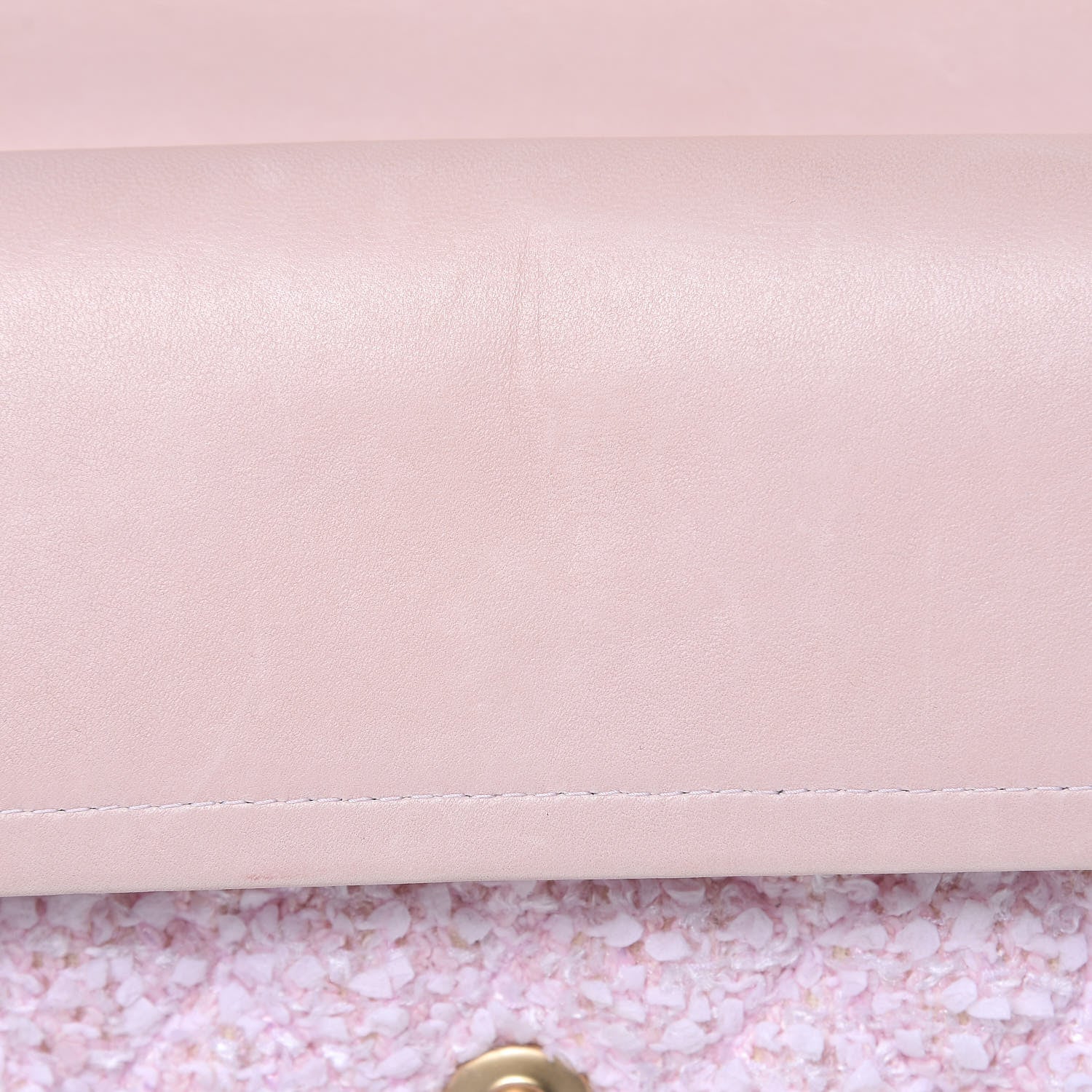 Chanel Tweed Medium Double Flap Pink 19 of 20