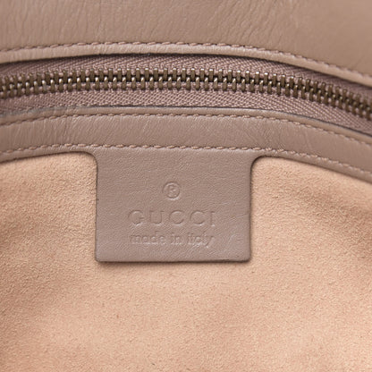 Gucci Calfskin Matelasse Medium GG Marmont Shoulder Bag Porcelain Rose 6 of 16