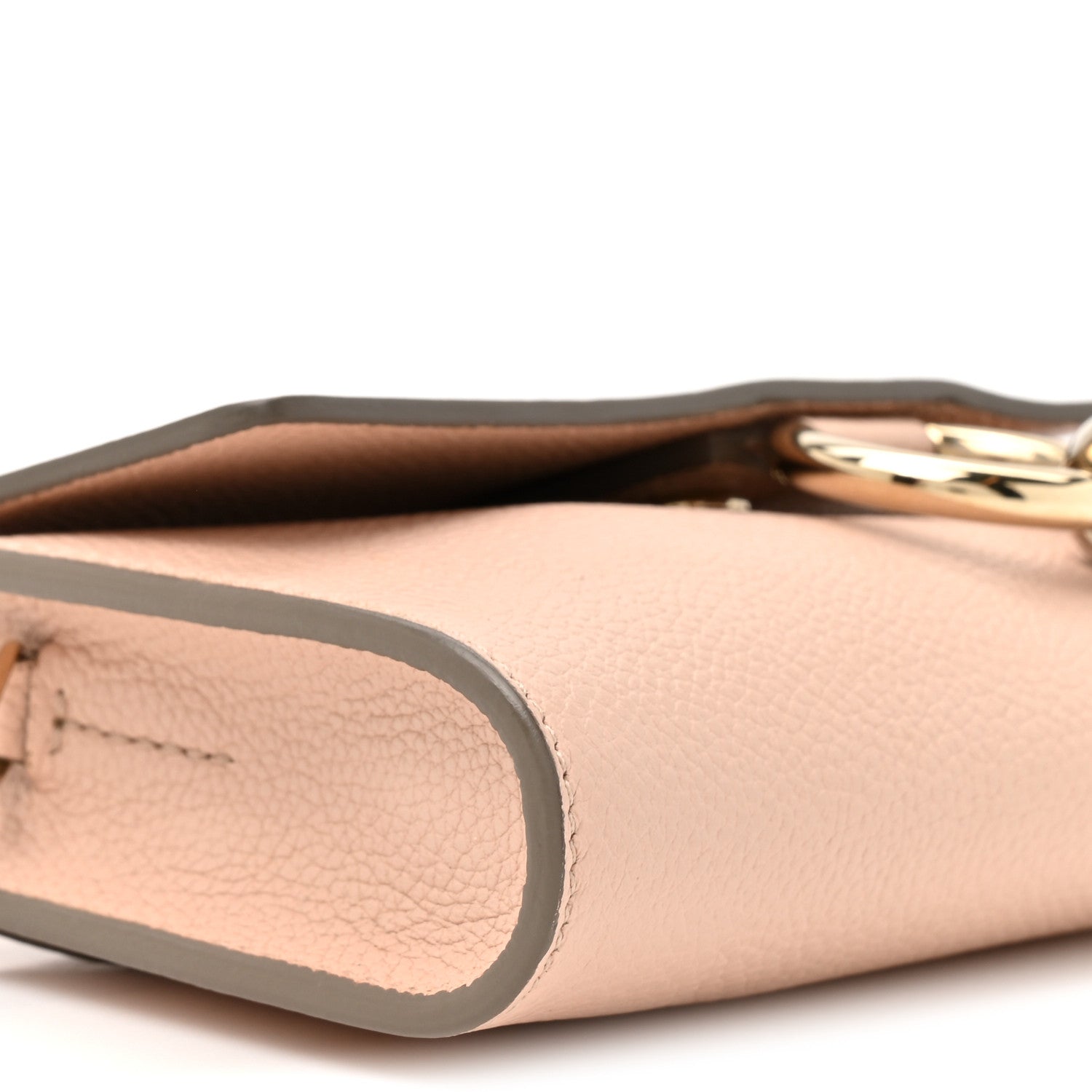 Chloe Calfskin Mini Faye Shoulder Bag Cement Pink 10 of 10