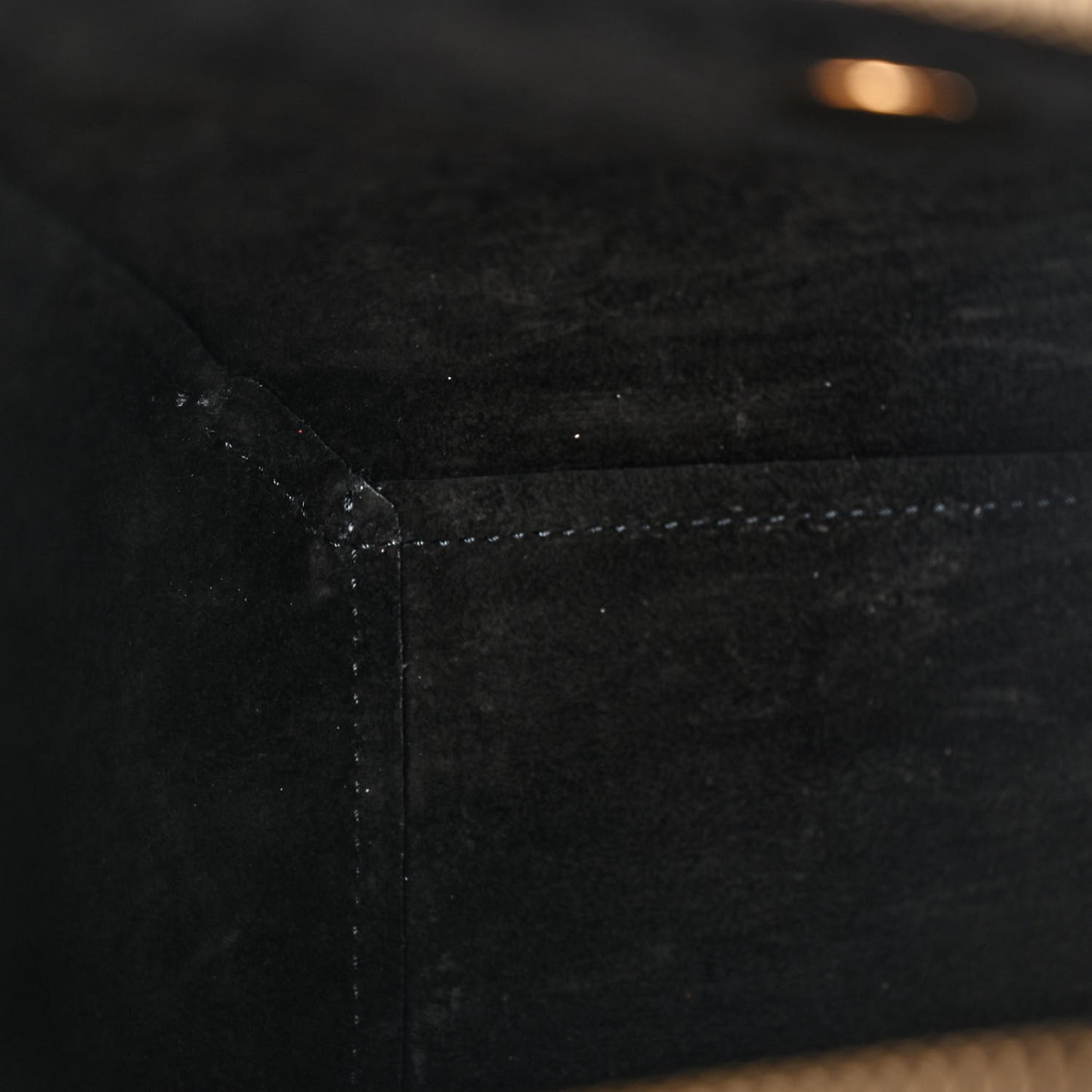 Grained Calfskin Nano Belt Bag Black