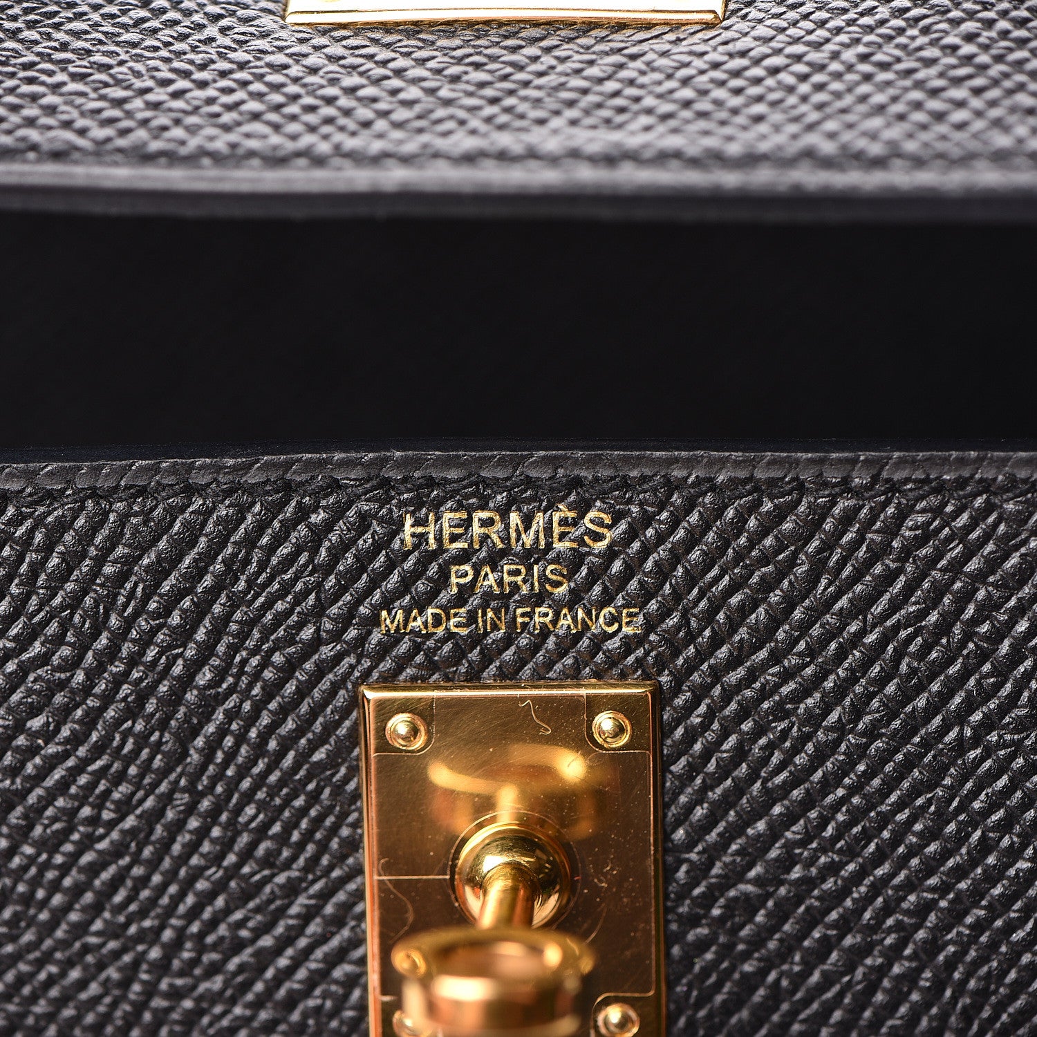 Hermes Epsom Kelly Sellier 25 Black 19 of 52