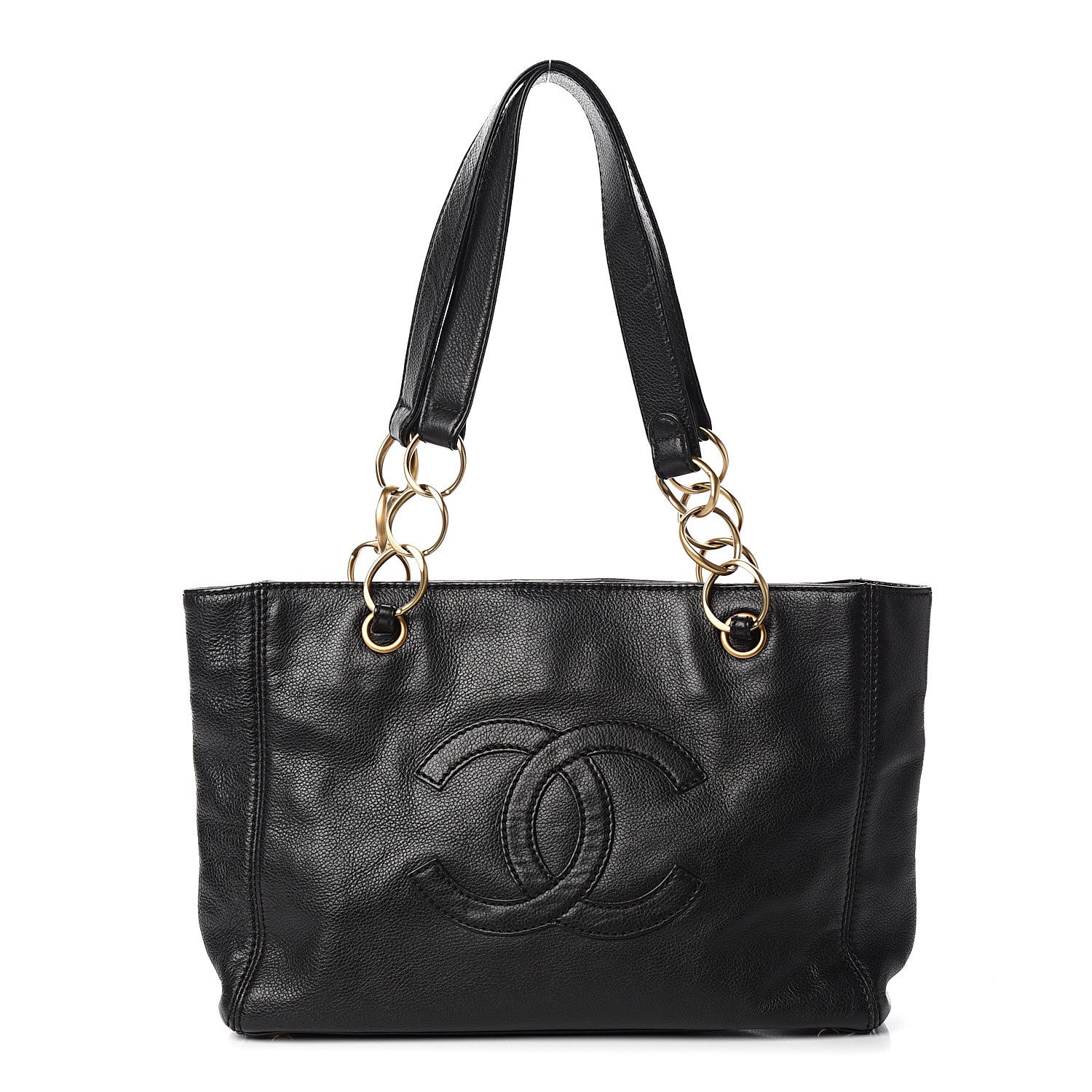 Chanel Caviar CC Shoulder Bag Black 1 of 9