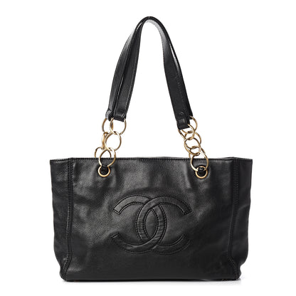 Chanel Caviar CC Shoulder Bag Black 1 of 9
