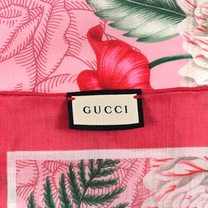 Gucci Cotton Voile Lit Dream Square Shawl Roseate 3 of 4