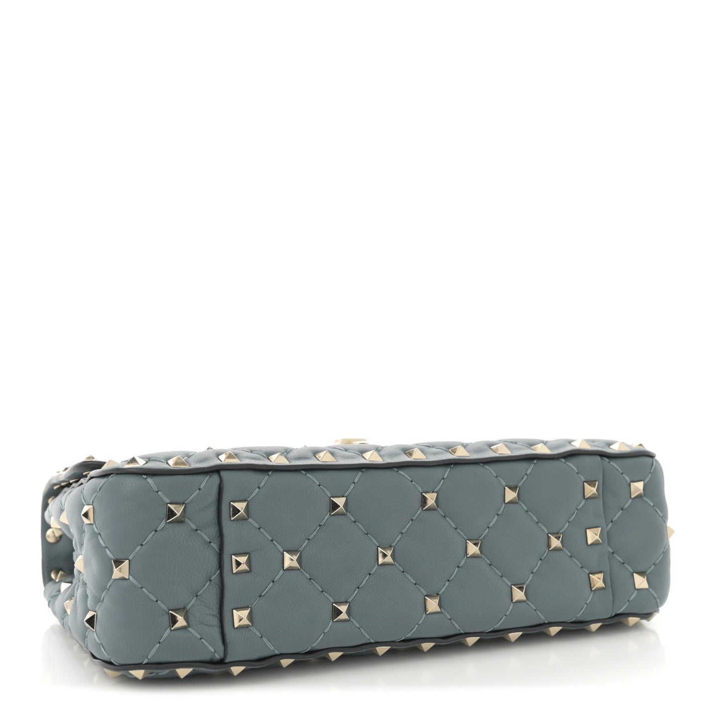 Nappa Small Rockstud Spike Shoulder Bag Amadeus