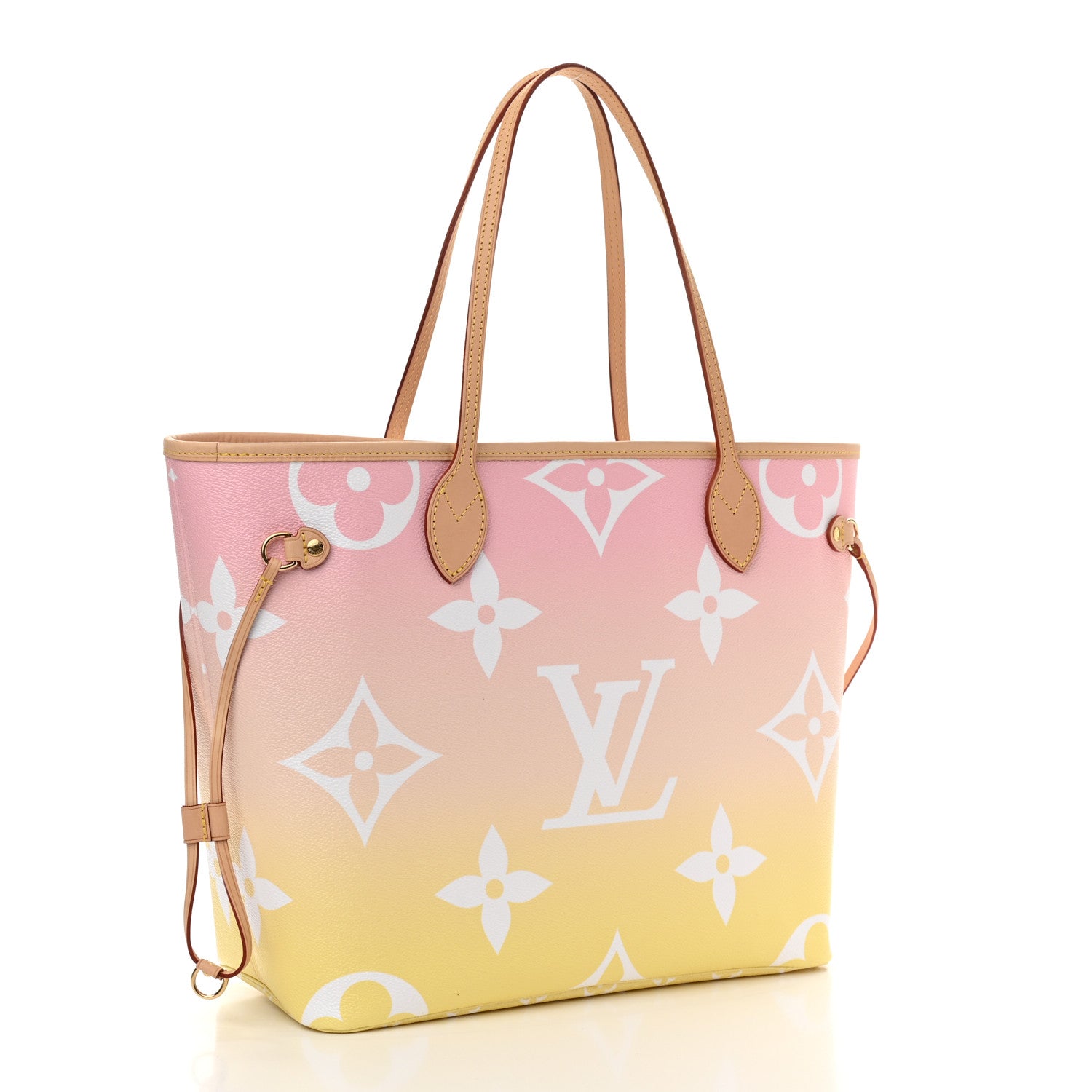 Louis Vuitton Monogram Giant By The Pool Neverfull MM Light Pink 4 of 13