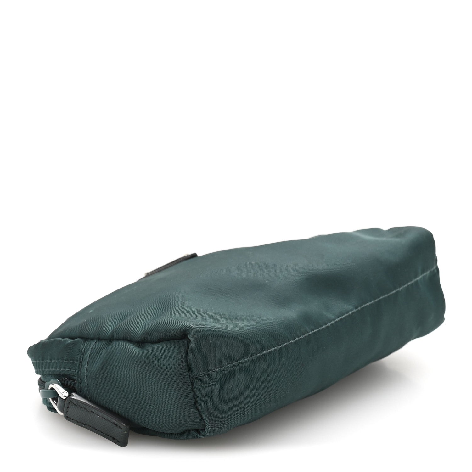 Prada Nylon Tessuto Cosmetic Pouch Green 4 of 9