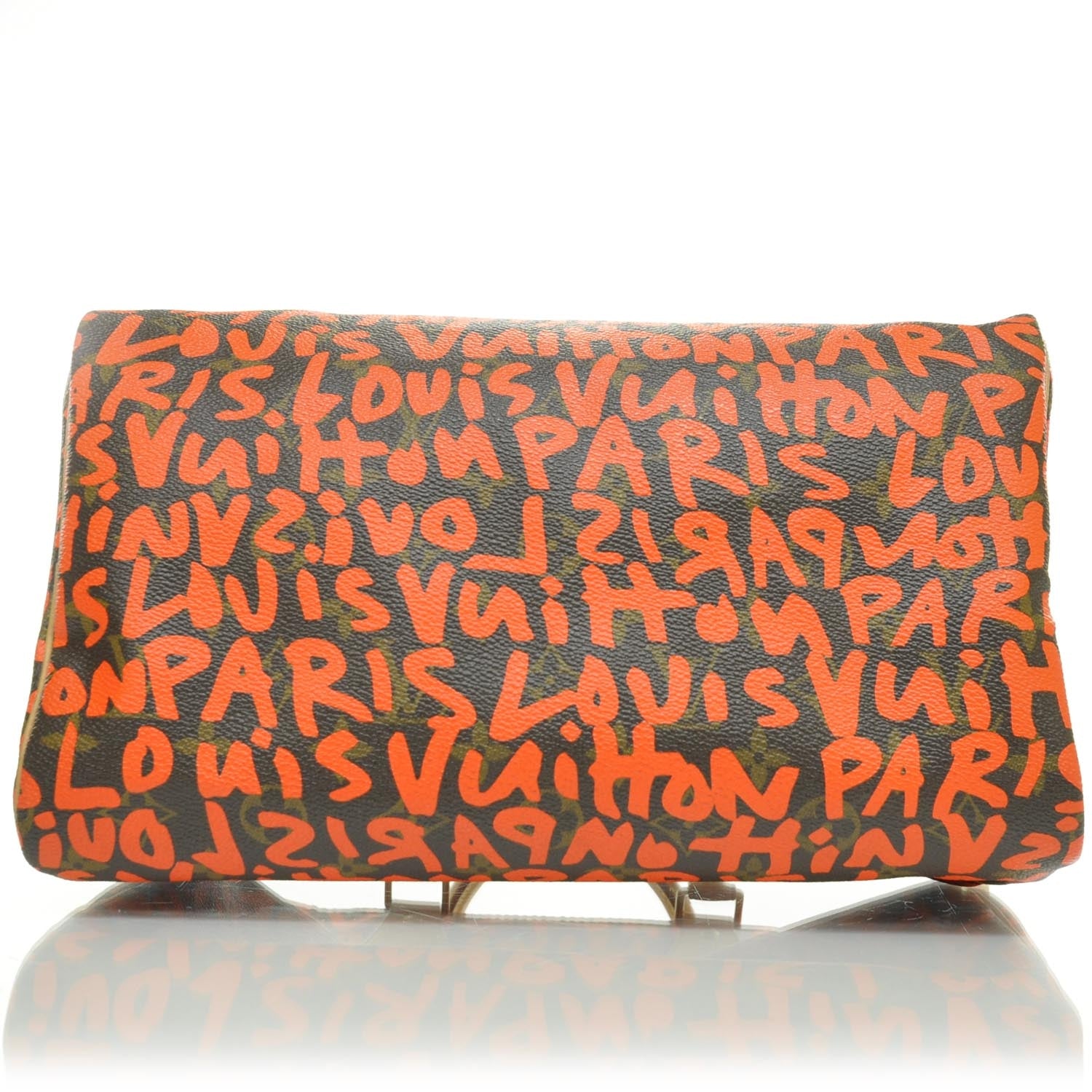 Louis Vuitton Monogram Graffiti Speedy 30 Orange 9 of 9