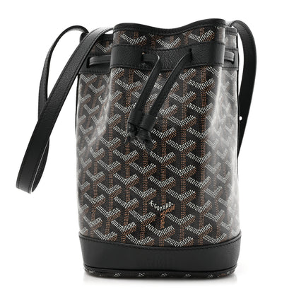 Goyard Goyardine Petit Flot Bucket Bag PM Black 1 of 10
