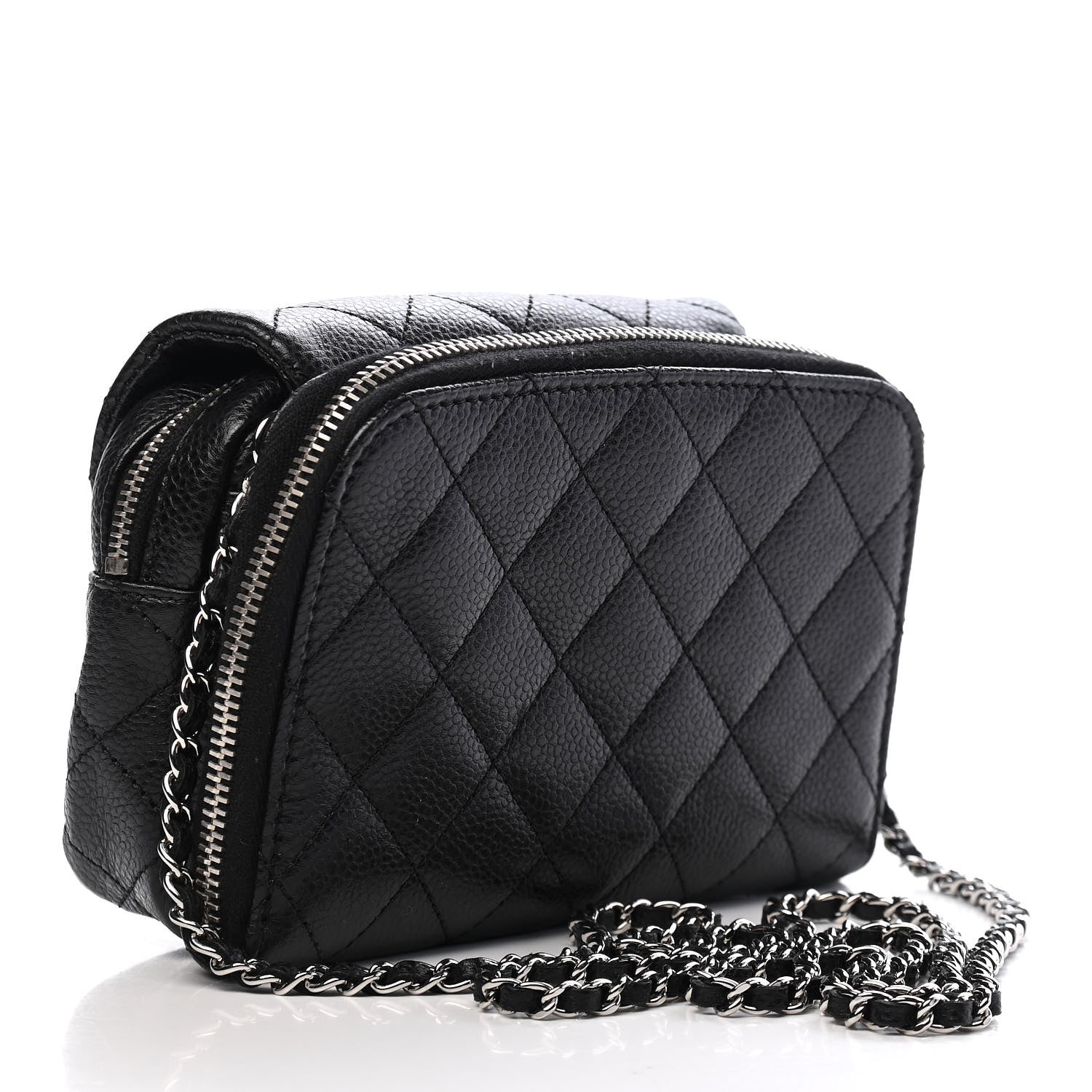 Chanel Caviar Quilted New Mini Flap Black 2 of 11