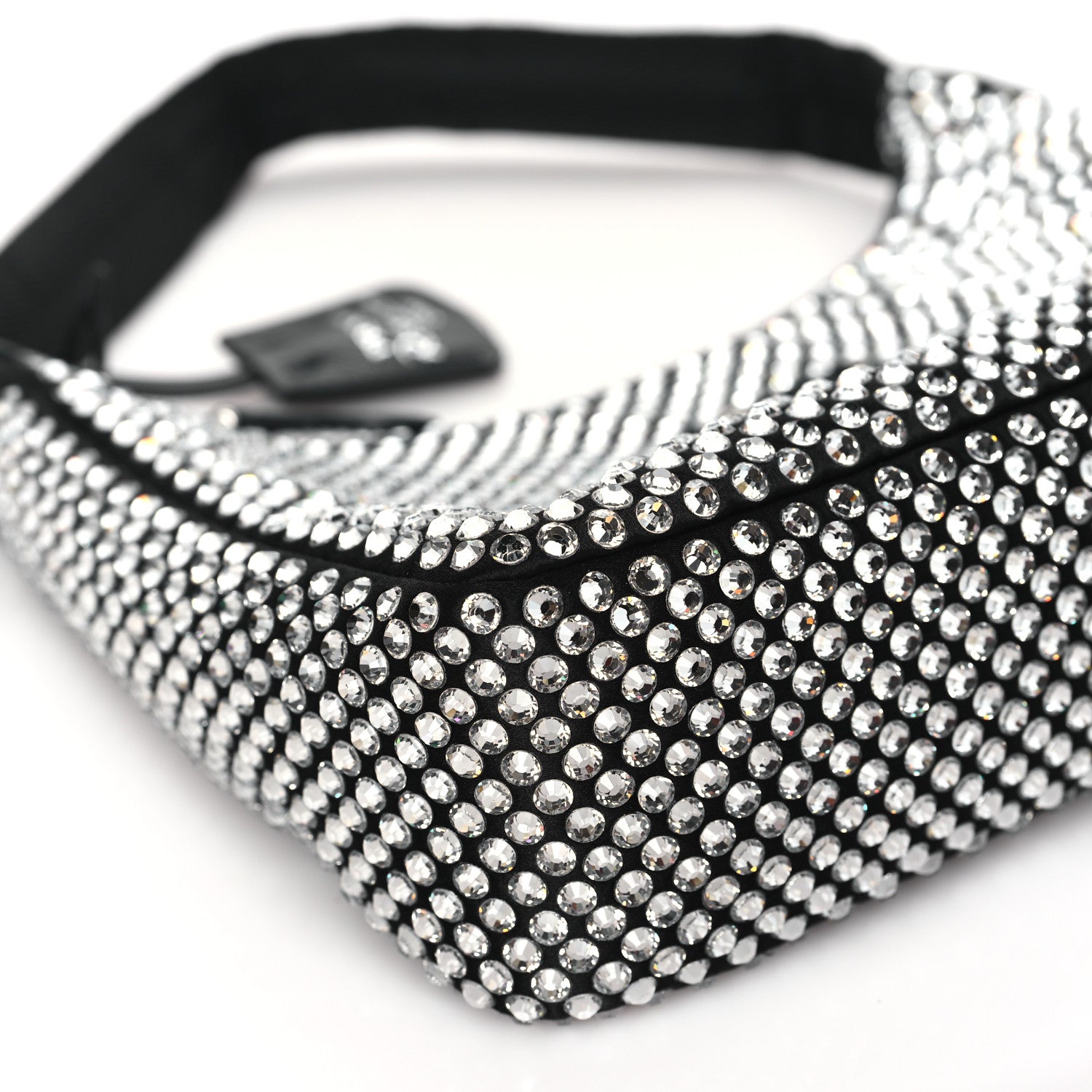 Prada Satin Crystal Mini Re-Edition 2000 Bag Cristal 9 of 11