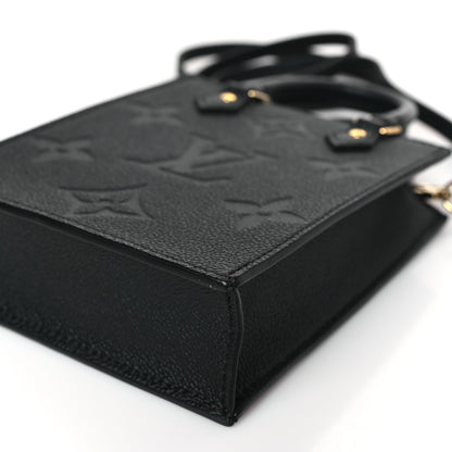 Louis Vuitton Empreinte Monogram Giant Petit Sac Plat Black 8 of 8