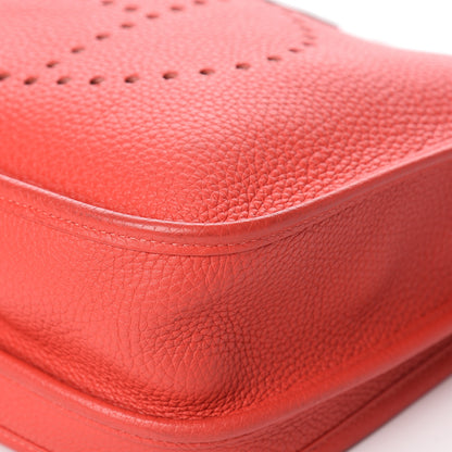 Hermes Taurillon Clemence Evelyne III PM Bougainvillea 14 of 17