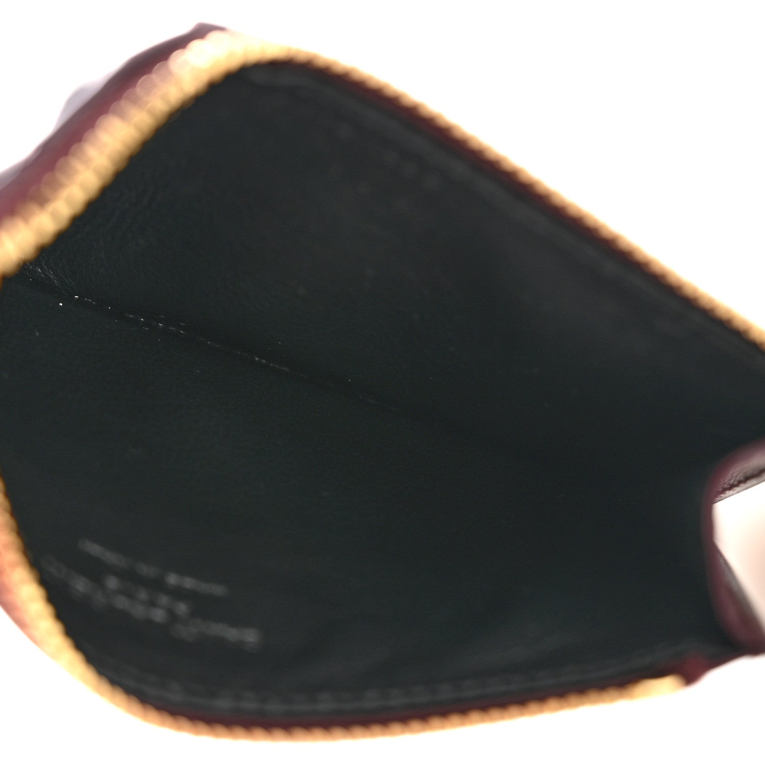 Saint Laurent Patent 5 Fragments Zip Pouch Card Holder Bordeaux 5 of 9