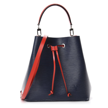 Louis Vuitton Epi Neonoe Indigo Coquelicot 1 of 15