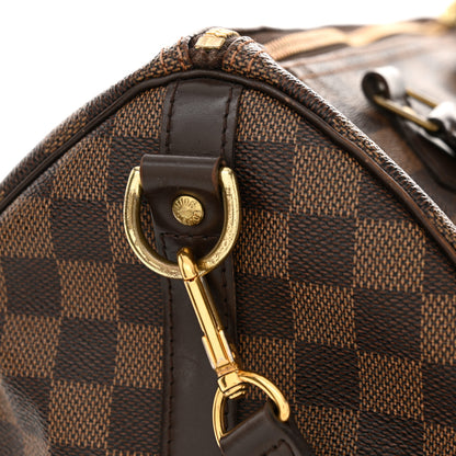 Louis Vuitton Damier Ebene Speedy Bandouliere 30 11 of 13