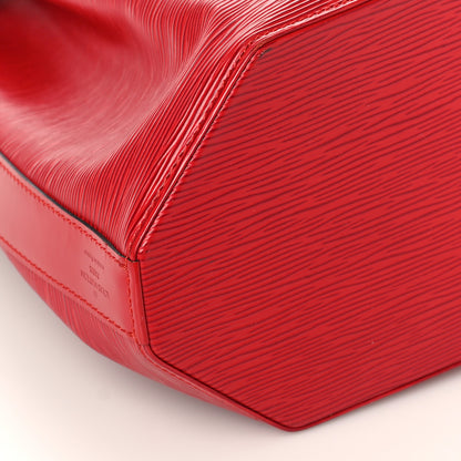 Louis Vuitton Epi Sac D'Epaule GM Castillan Red 6 of 9