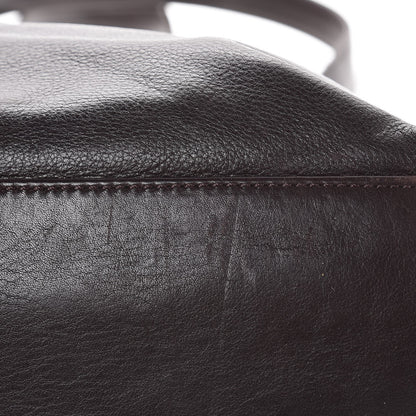 Chanel Lambskin CC Tote Brown 10 of 10