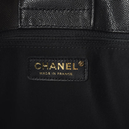 Chanel Caviar Quilted Large Shopping Tote Black 6 of 10