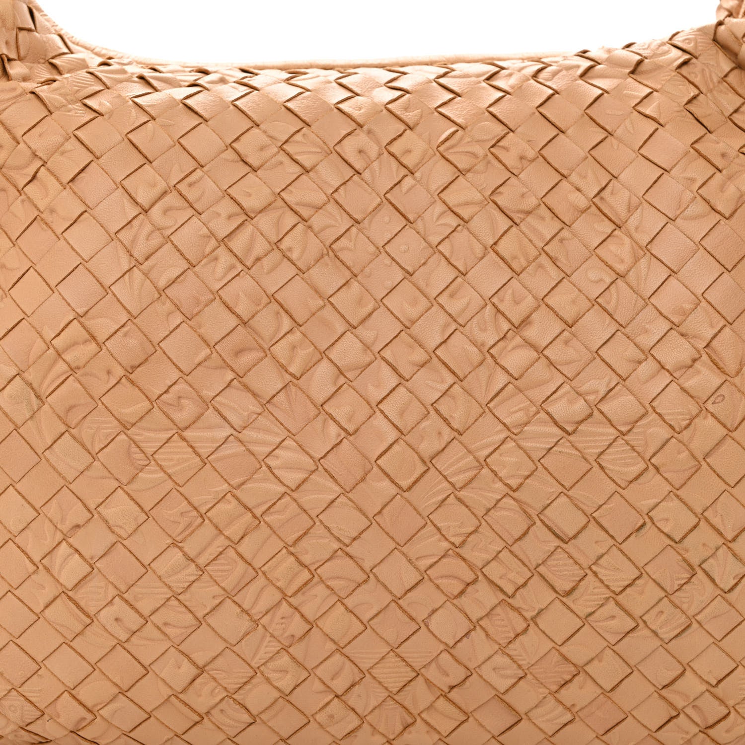 Bottega Veneta Nappa Intrecciato Embossed Medium Veneta Hobo Camel 7 of 9