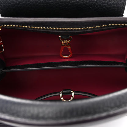 Louis Vuitton Taurillon Capucines BB Black 5 of 9