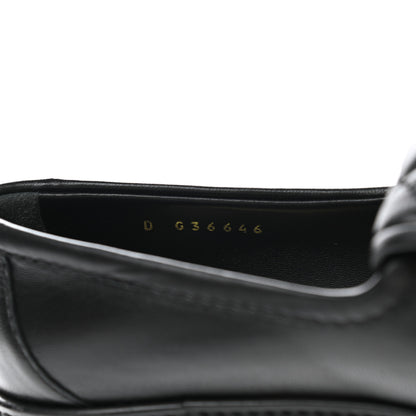 Chanel Lambskin Quilted CC Turnlock Loafers 39 Black 8 of 8