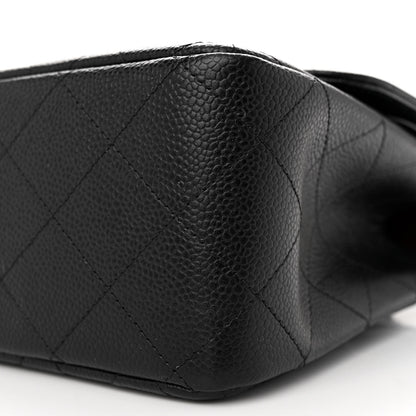 Chanel Caviar Quilted Jumbo Double Flap Black 10 of 11